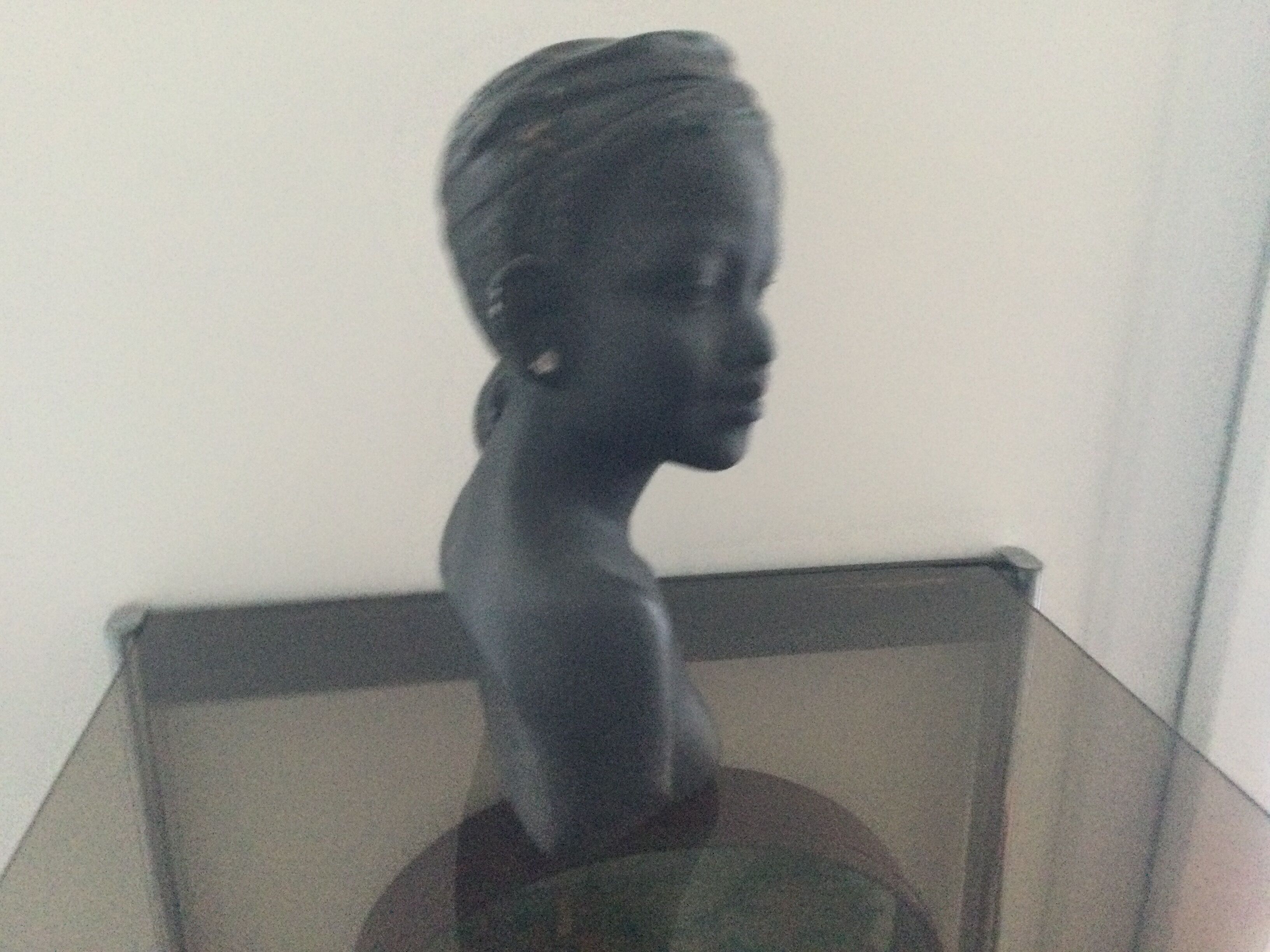 Plaster bust by Giuseppe Carli