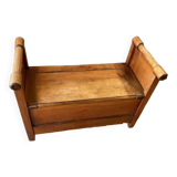 Banc coffre en bois