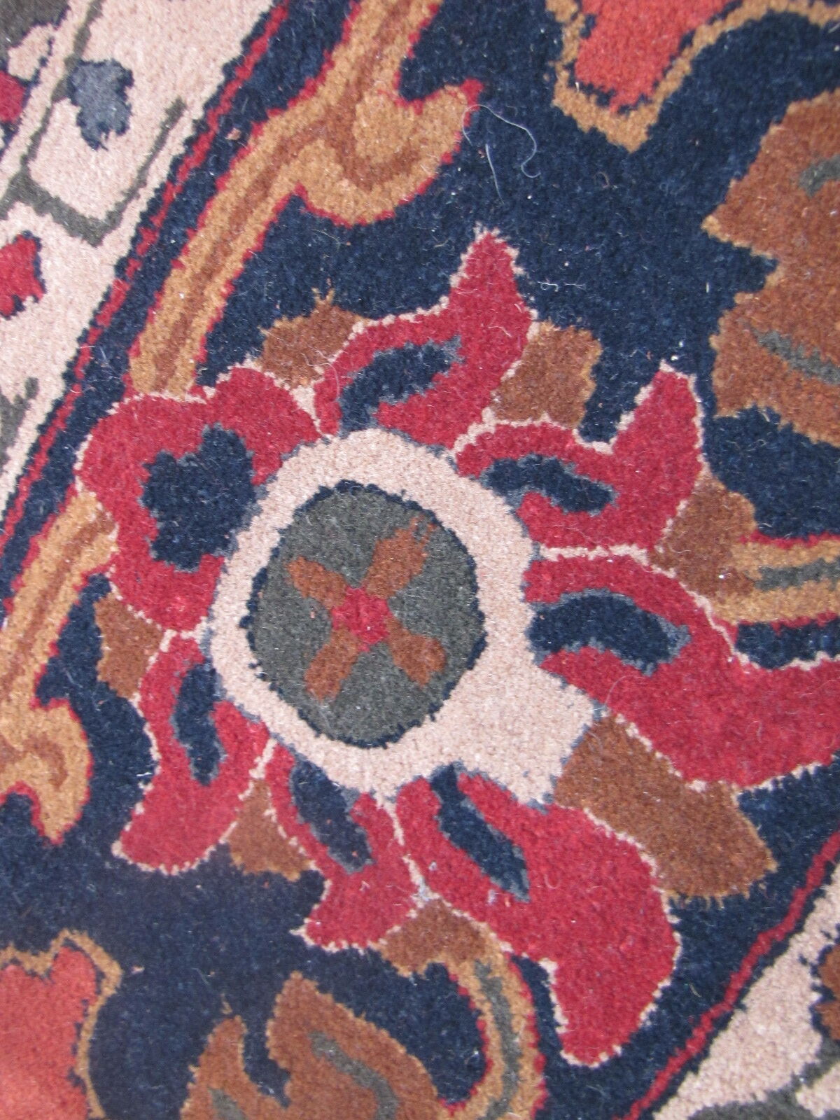 Carpet old french points janus done hand 245X345cm