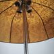 1950s Czechoslovakian Art Deco Chrome Floor Lamp with Handmade Shade