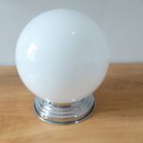 vintage glass ball light fixture