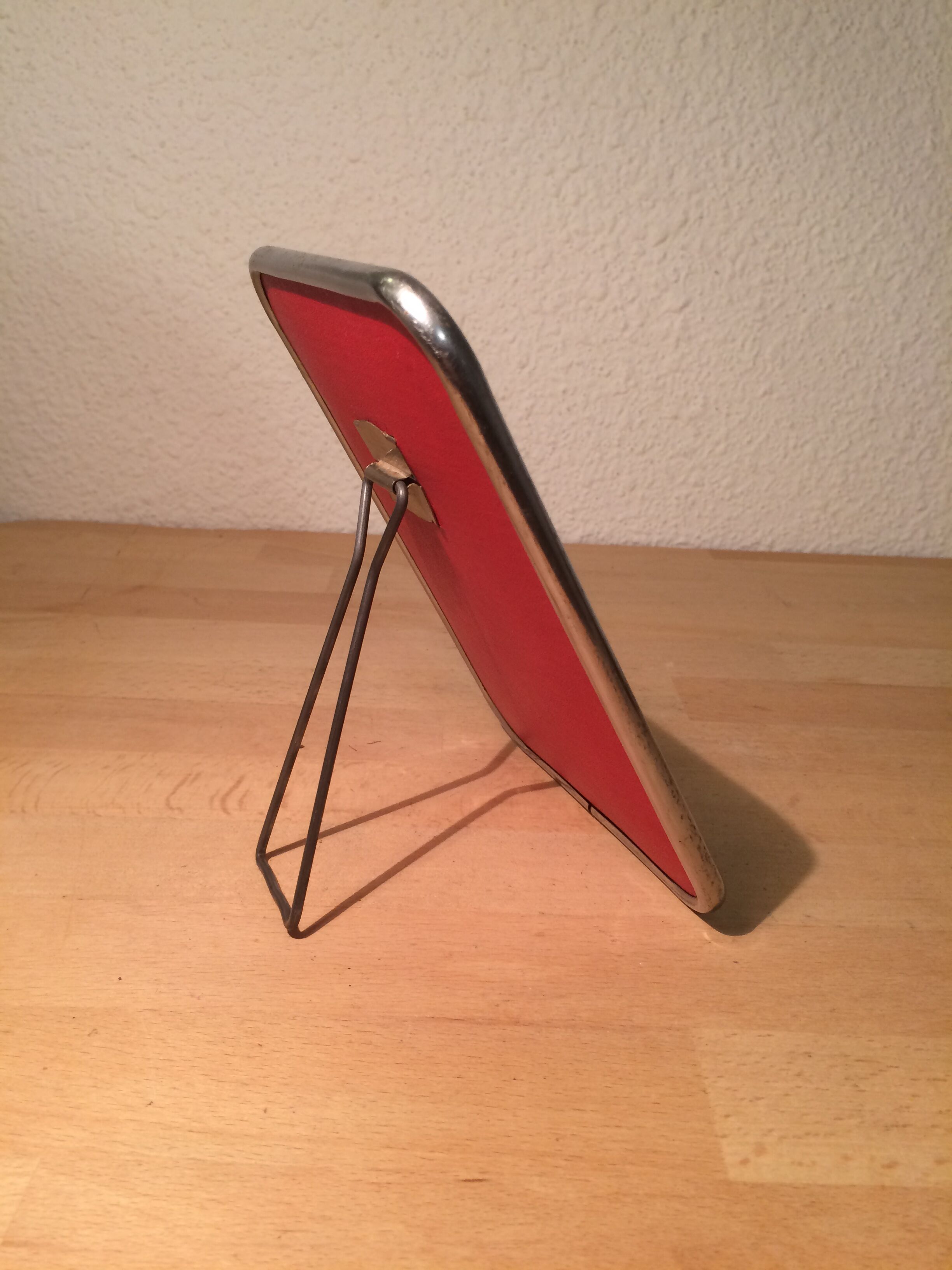 Vintage barber mirror to pose vintage