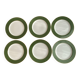 Bernardaud 6 large Limoges porcelain presentation plates