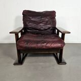 Brutalist armchair 1960s