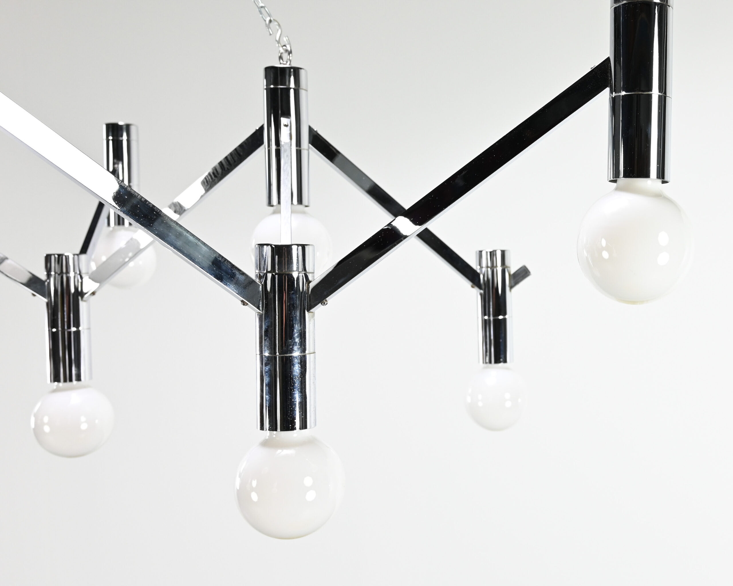 Vintage modular chandelier, c. 1970