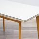Dining table from the 1950s, grey resin top.