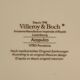 Porcelain vitro plate, Acapulco model by Villeroy and Boch, 34 x 16 cm