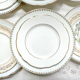 Porcelain dinner service for 6 people