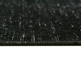 Hand-knotted persian antique 1970s 292 cm x 466 cm black wool carpet