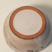 Ceramic bowl and sugar bowl La Tournerie Bons Haute-Savoie