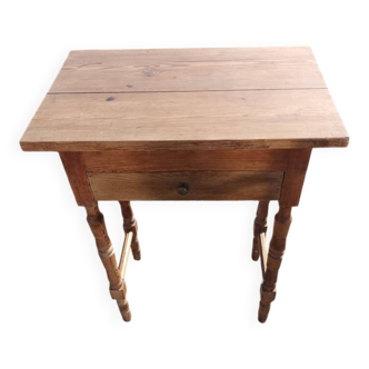 Small drop-leaf table