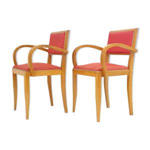 Paire de fauteuils bridge rockabilly
