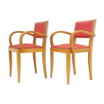 Paire de fauteuils bridge rockabilly 1950