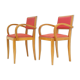 Paire de fauteuils bridge rockabilly 1950
