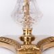 Pair of bronze bedside lamps