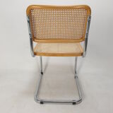 Set of 5 vintage Cesca chairs by Marcel Breuer