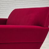 1970s, Danish 3 seater sofa by Ryesberg Møbler, original condition, velour fabric.