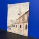 Notre-Dame de l'Espérance, aquarelle vintage signée