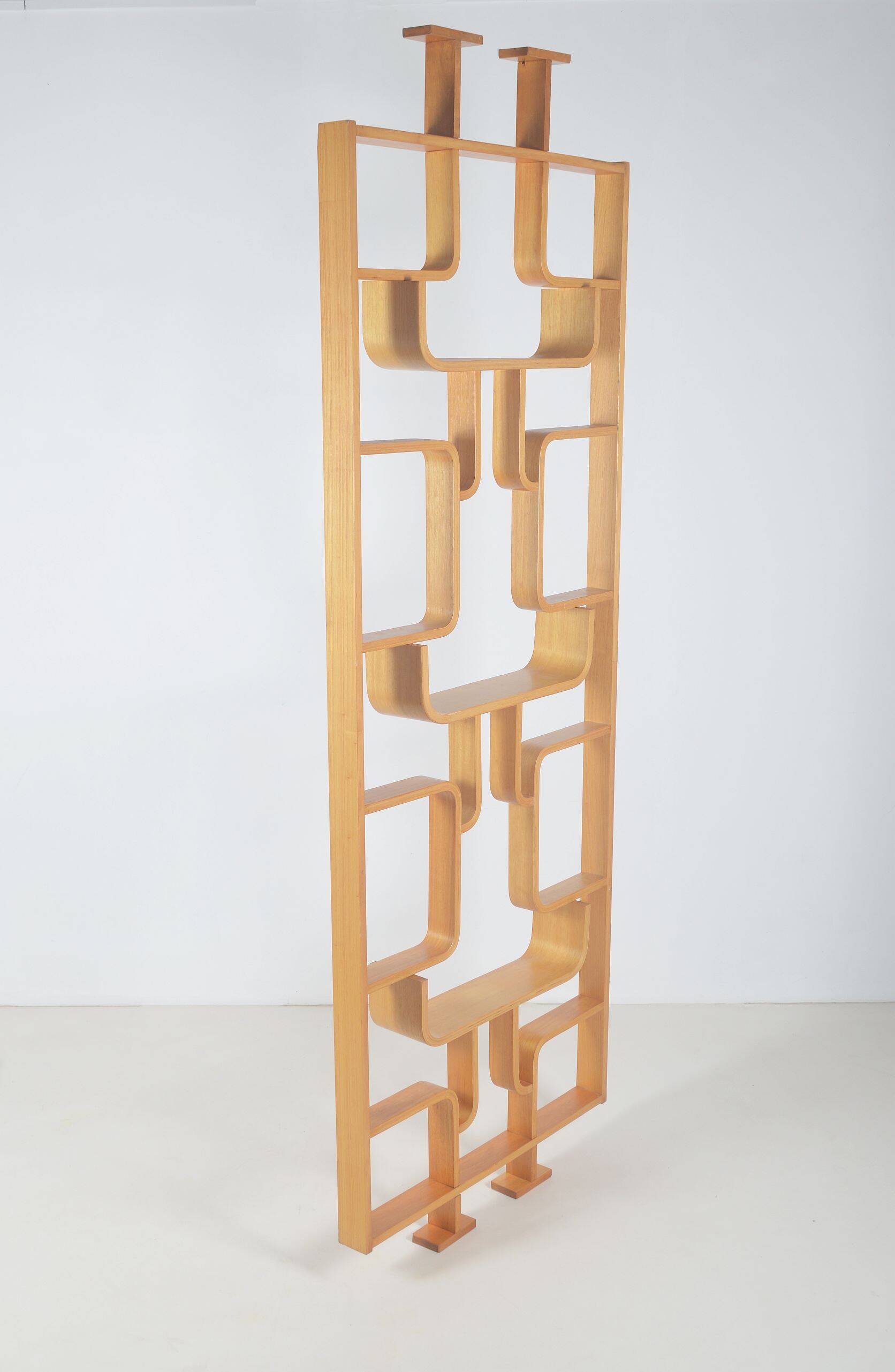 Room divider designed by Volak for Drevopodnik Holesov, 1960s