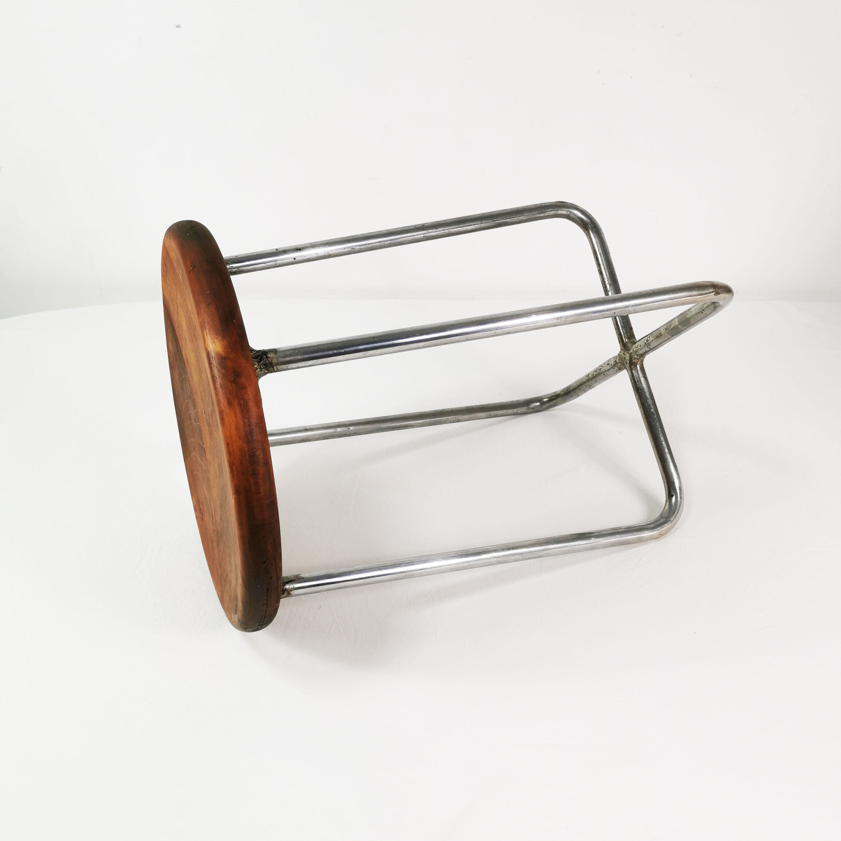 Bauhaus stool, Czechoslovakia, 1930s