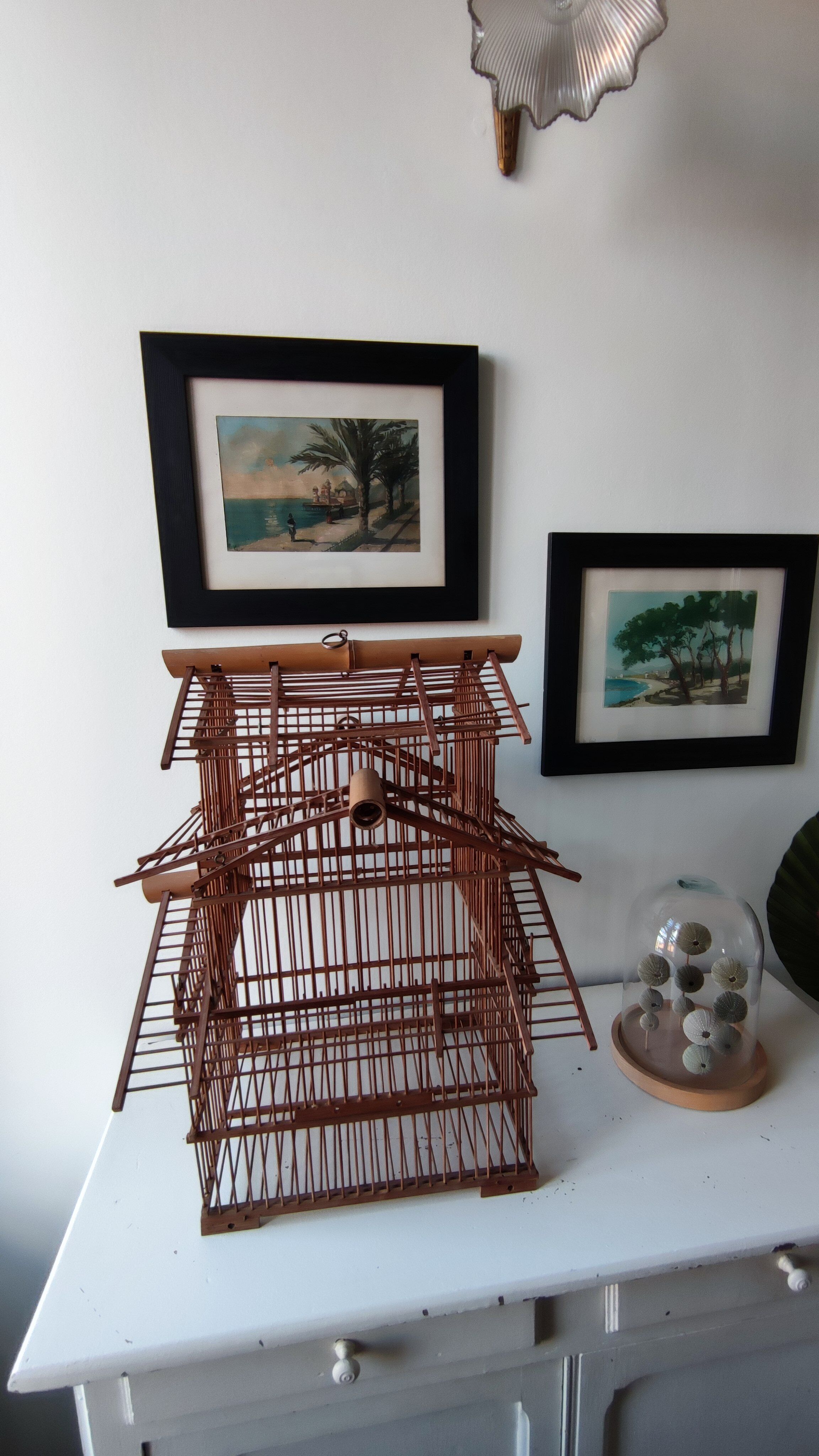 Asian bird cage