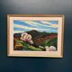 Original Swedish Oil on Panel – “Mountain Landscape” by John B. Hinna