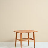 Scandinavian coffee table with wheels