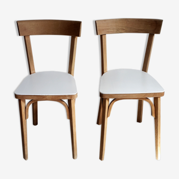 Pair of bistro chairs