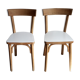 Pair of bistro chairs
