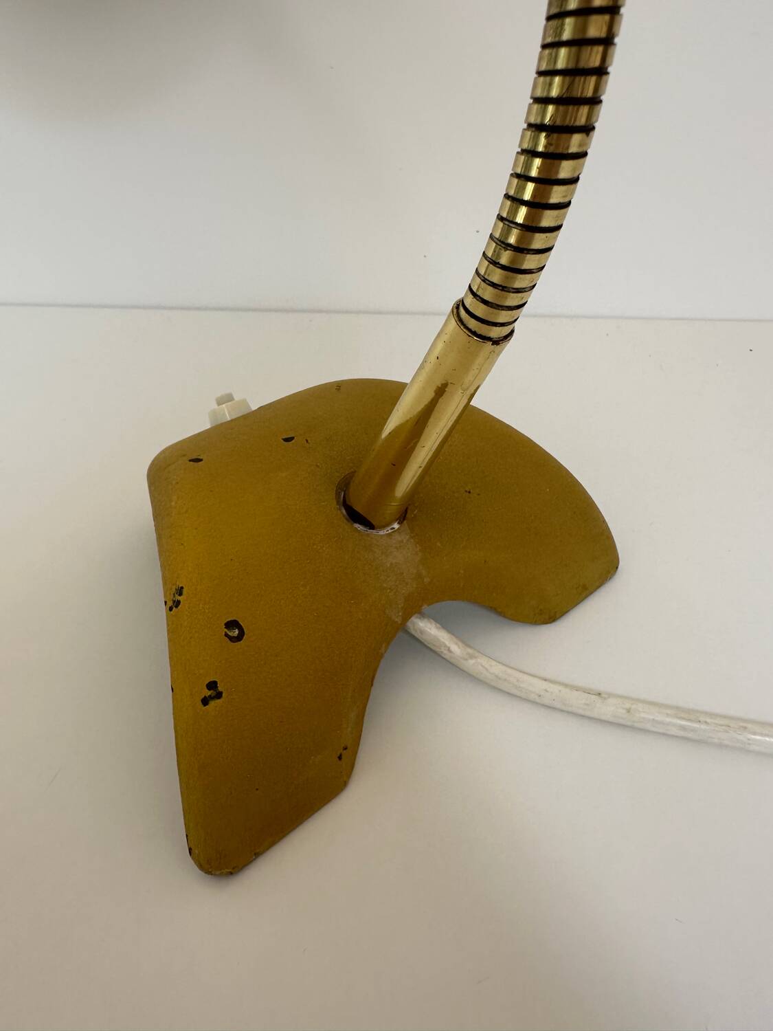 Articulated table lamp by Jean Boris Lacroix 1950 vintage