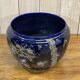 Porcelain pot cache - art deco era - Bleu de Sèvres