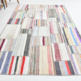 Bohemian ethnic rug 308x207cm
