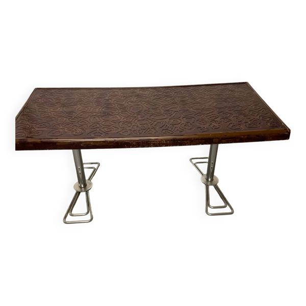 Table basse vintage années 70