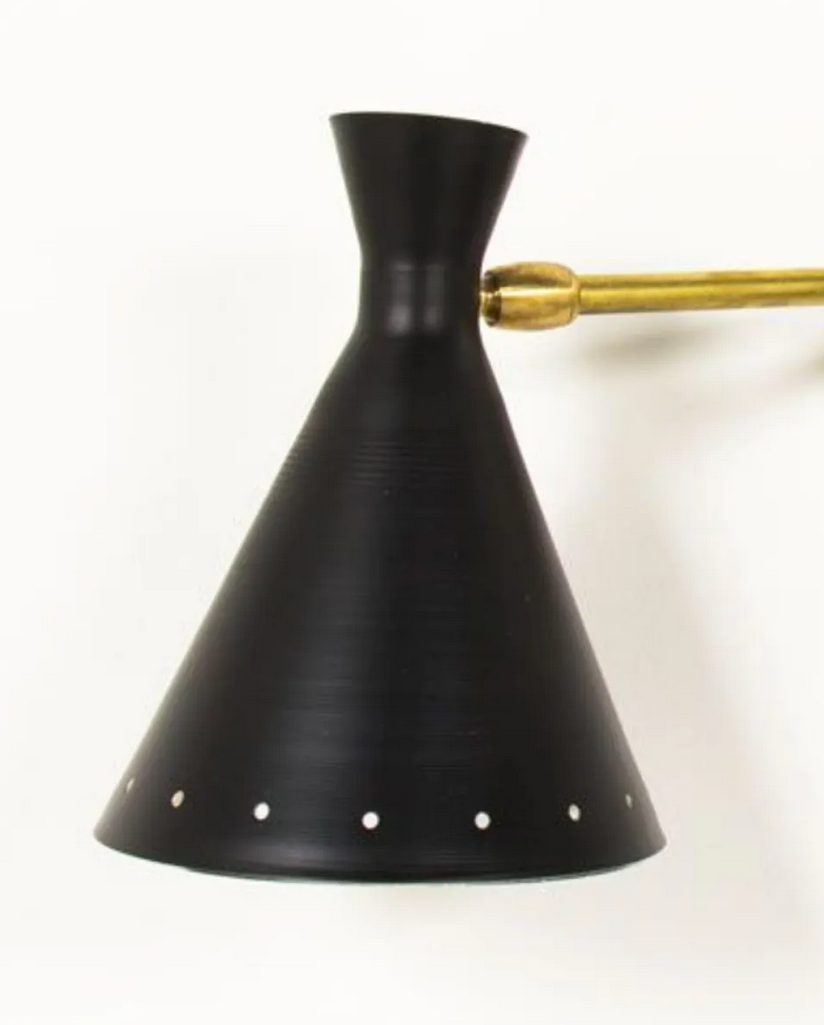 Sconce in the style of Italian creations of the 50s