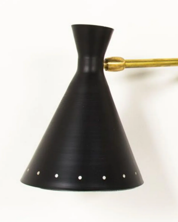 Applique dans le style des créations italiennes des années 50