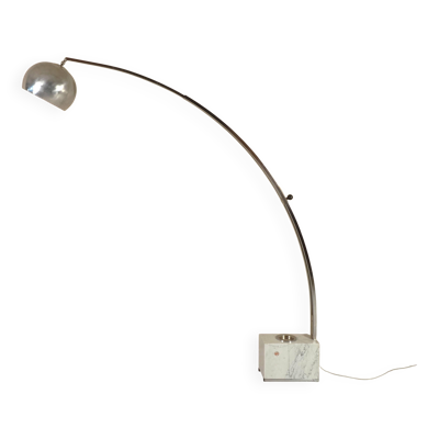 Lampadaire italien à arc extensible des années 1970