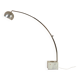 1970s Italian extendable arc floor lamp