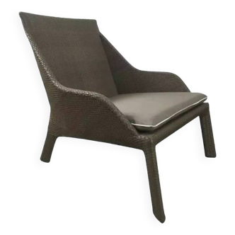 Roche Bobois outdoor lounge chair bel air model by Sacha Laki