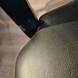 Red Edition black oak cane high stool