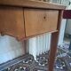 Art Deco wooden desk plaque