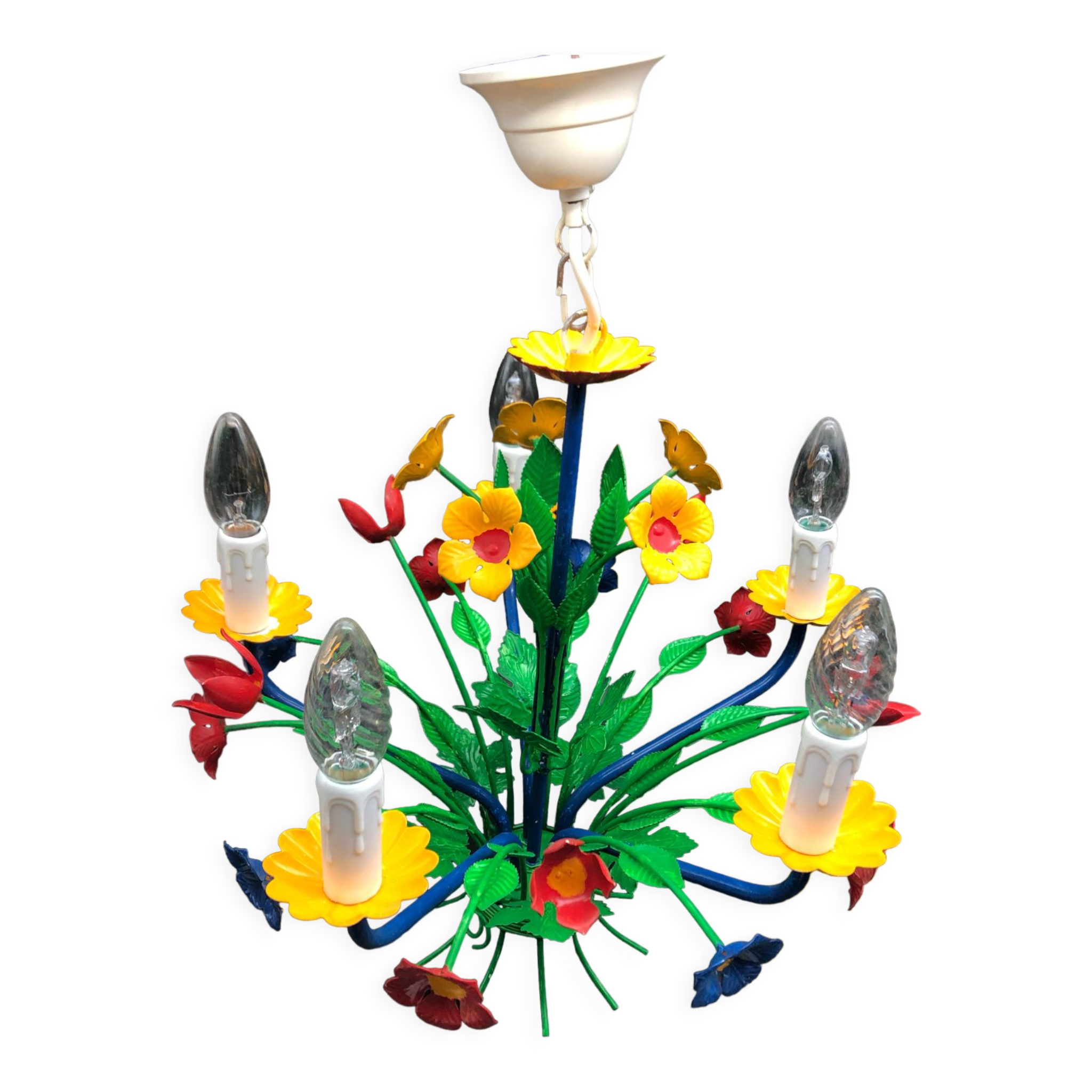 Lustre floral vintage
