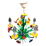 Vintage floral chandelier