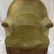 Almond green toad armchair