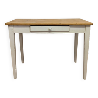 Table ancienne Cuisine Bureau patine shabby