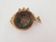 Jacques lauterbach vintage bronze ashtray from the 1960s in the shape of a fish