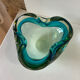 Ashtray vintage murano glass pocket 1950/1970