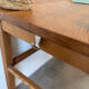 Charmant petit bureau vintage en chêne