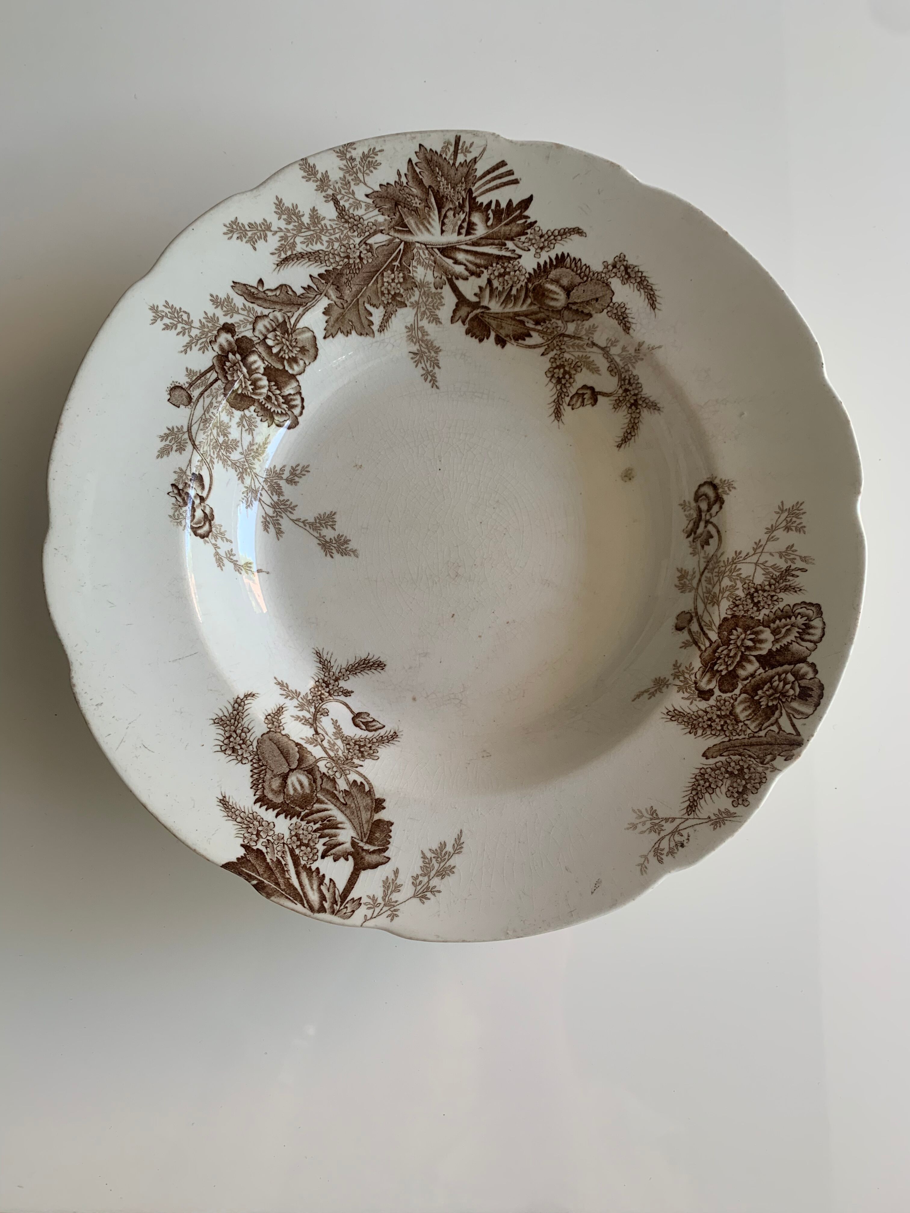 食器 Johnson bros 6plates 27cm. 6 plates 食器 Johnson bros 6plates 27cm. 6 plates A 1950s Johnson Bros Fish