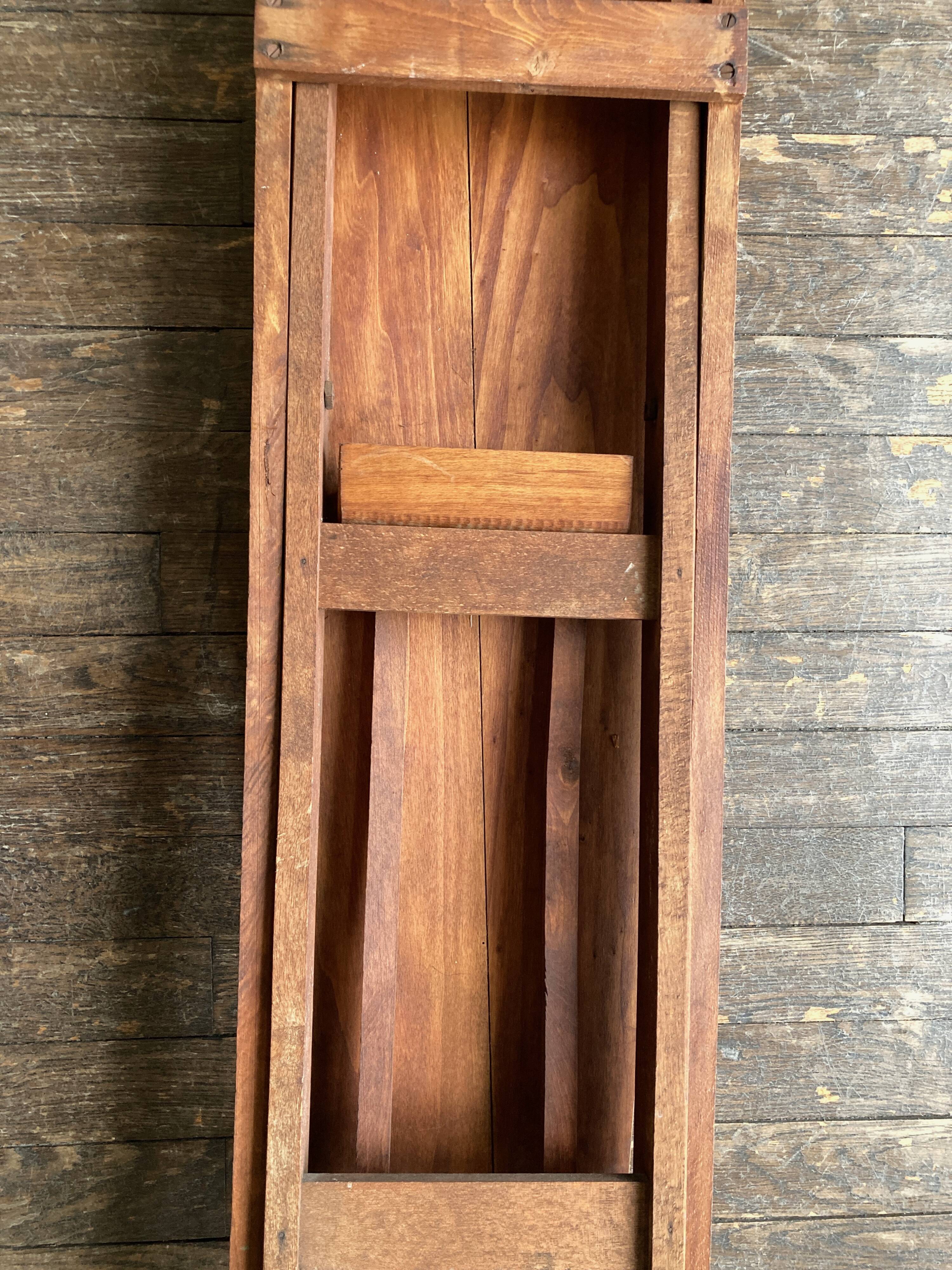 1900 folding ironing console table