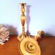 Pair of brass candlesticks